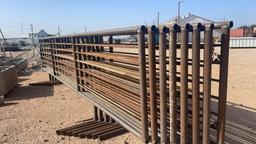 Lot of 24’ pipe and rod panels