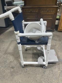 Mobile shower / potty chair