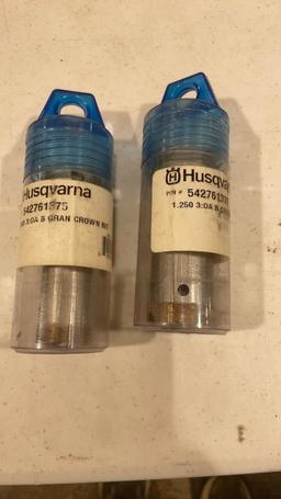 2 Husqvarna thin wall core bits