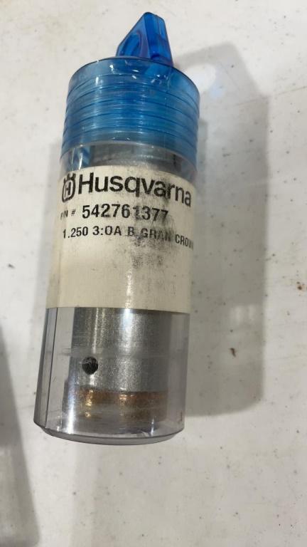 2 Husqvarna thin wall core bits