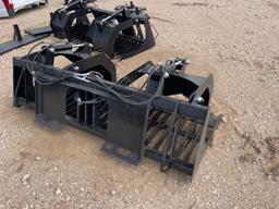 New 84" Rock and Brush Grapple bucket for Skid