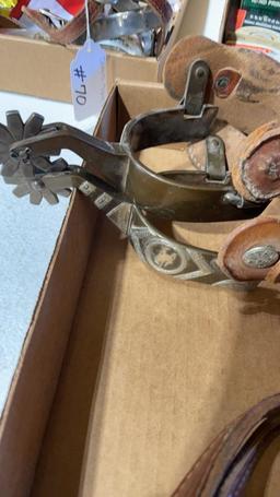 4 pairs of misc spurs