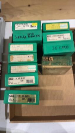 Lot of 11 sets RCBS dies