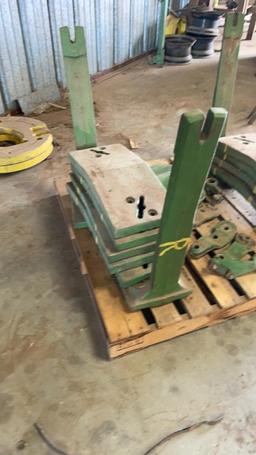Pallet of BW weights & other parts
