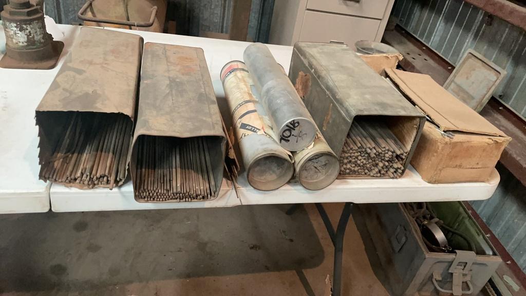 Lot of misc welding rods