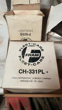 Box of misc filters