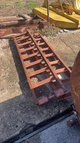 Pair of utility trailer ramps