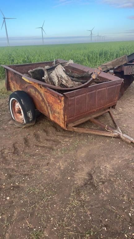 Pickup bed trailer