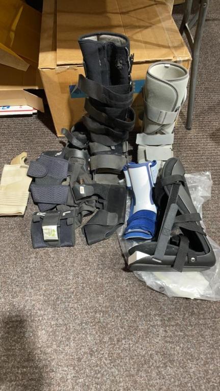 Medical braces, boots & splints