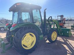 2018 JD 5055E Tractor w/520M loader Very Low Hours