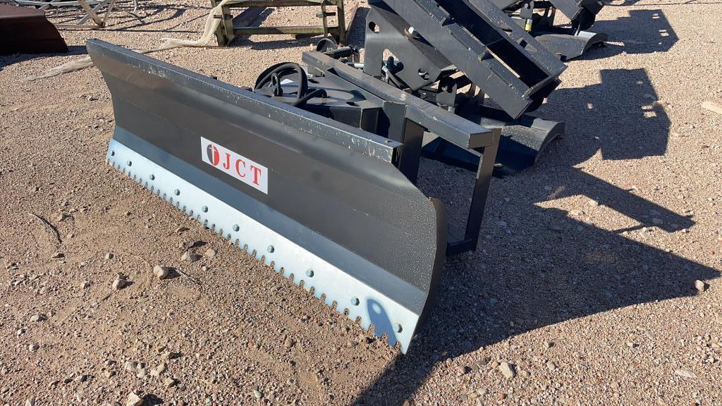 Unused JCT skid steer 6-way blade