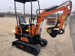 New AGROTK QH12 mini excavator