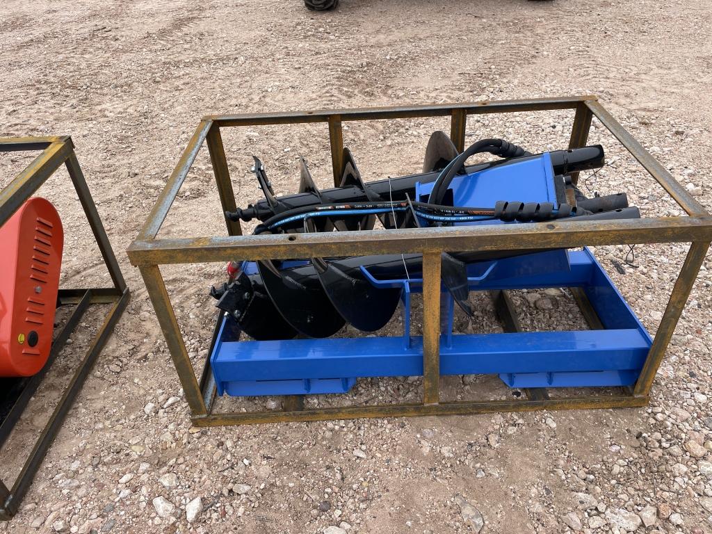 New AGROTK Skid steer Auger