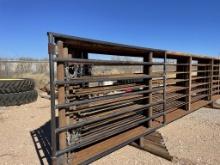 24’ Pipe & Rod Self Standing Livestock Panels