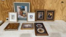 Lg lot of Adobe & Indian artwork