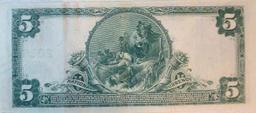 1902 $5 National Currency