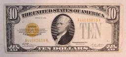 1928 $10 Gold Certificate