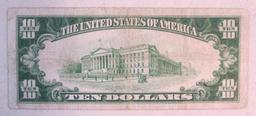 1928 $10 Gold Certificate