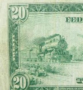 1914 $20 Federal Reserve Note