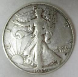 1939-D Walking Liberty Half Dollar