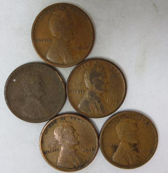 Lincoln Wheat Back Pennies