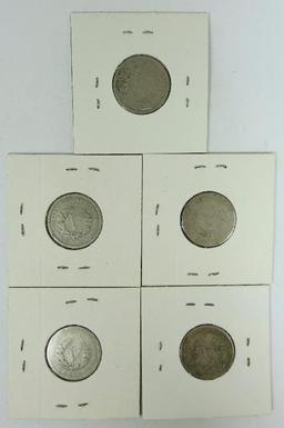 1901-P Liberty Head Nickels