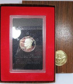 1971-S Ike Silver Dollar Cameo Proof