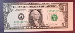 1988A $1 Federal Reserve Note