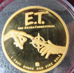 1988 E.T. Gold Coin