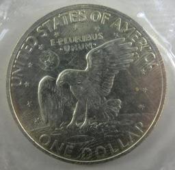 1971 Ike Unc Silver Dollar