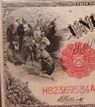 1917 $1 US Note