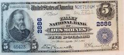 1902 $5 National Currency