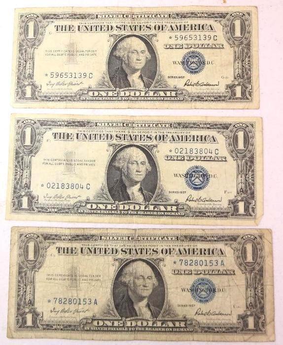 1957 $! Silver Certificates