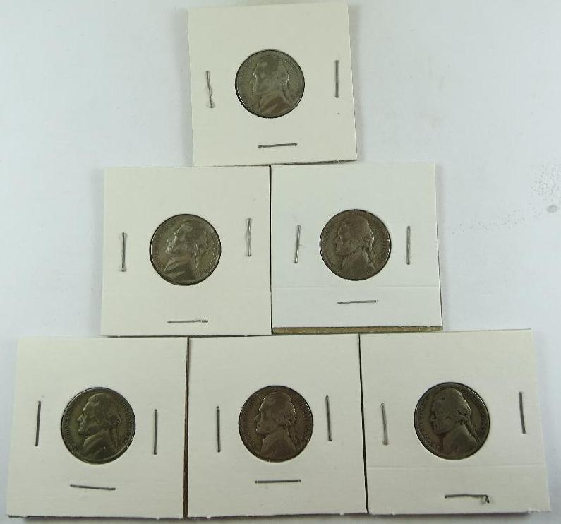 1943 Jefferson Nickels