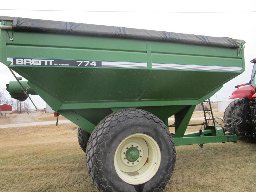 BRENT 774 Grain Cart (Green)