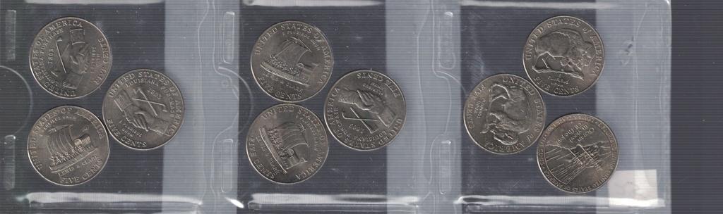 Set of 9 Jefferson Nickels