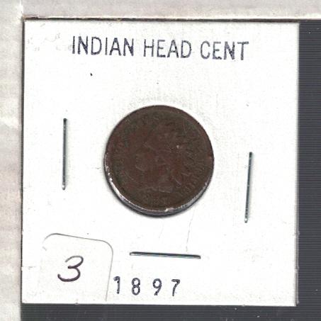 1897 Indian Head Penny