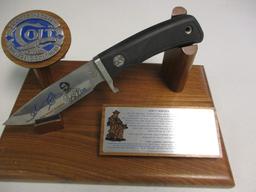 Colt Commemorative Knife & Buckle Set