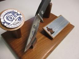 Colt Commemorative Knife & Buckle Set