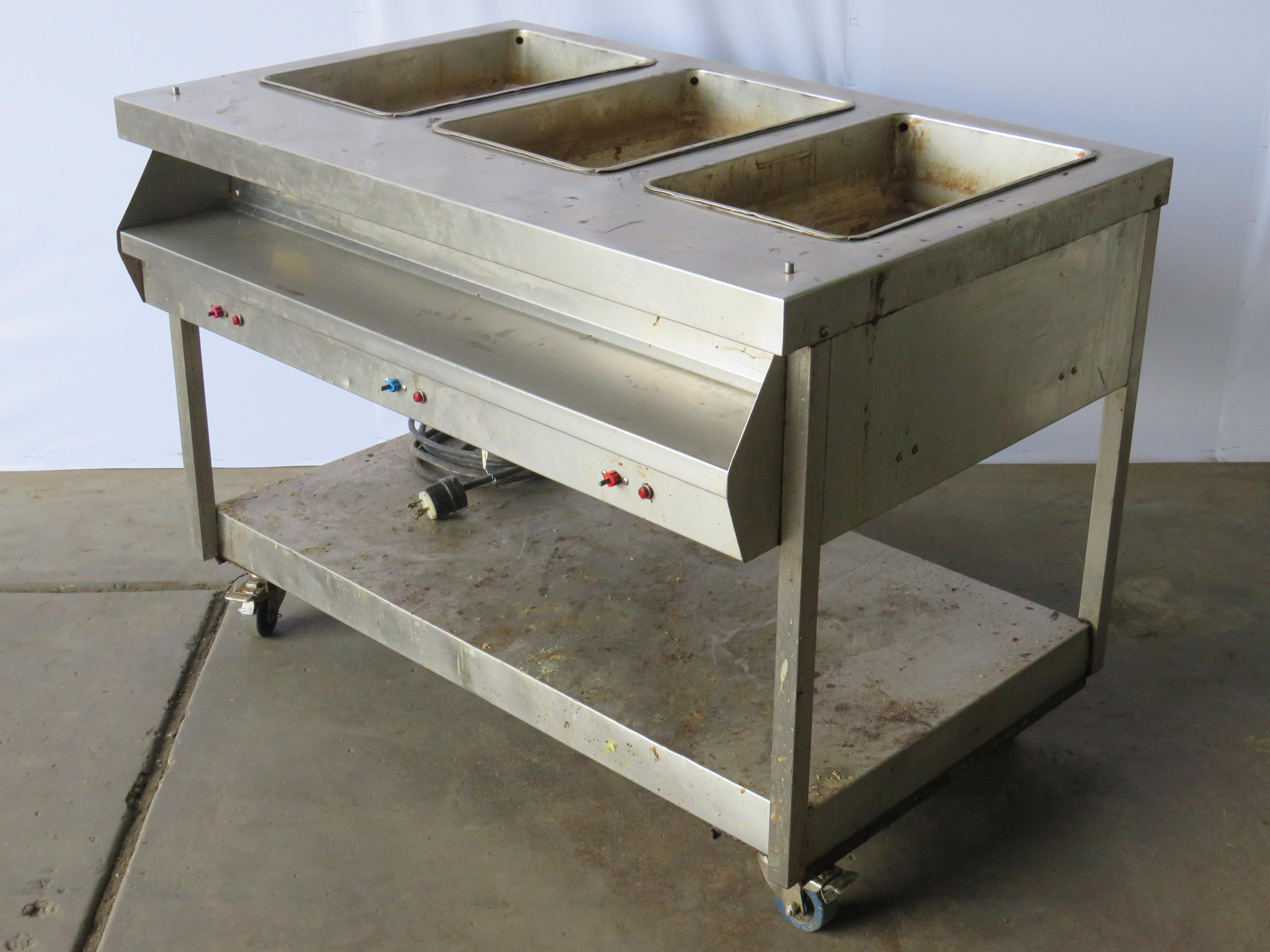 Stainless Steel Steam Table