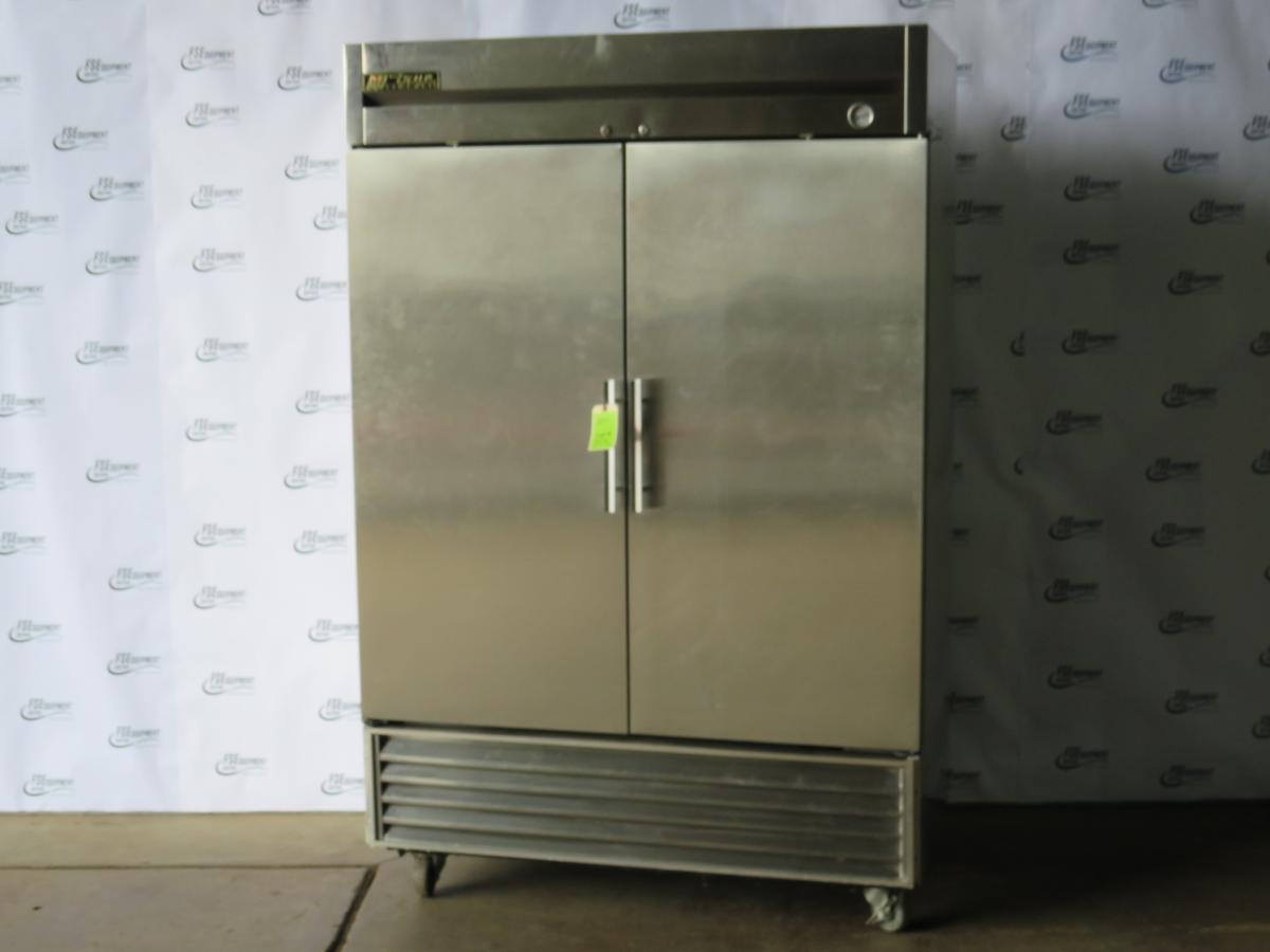 True 2 Door Reach-In Freezer