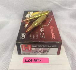 Hornady Superformance 7mm-08 REM