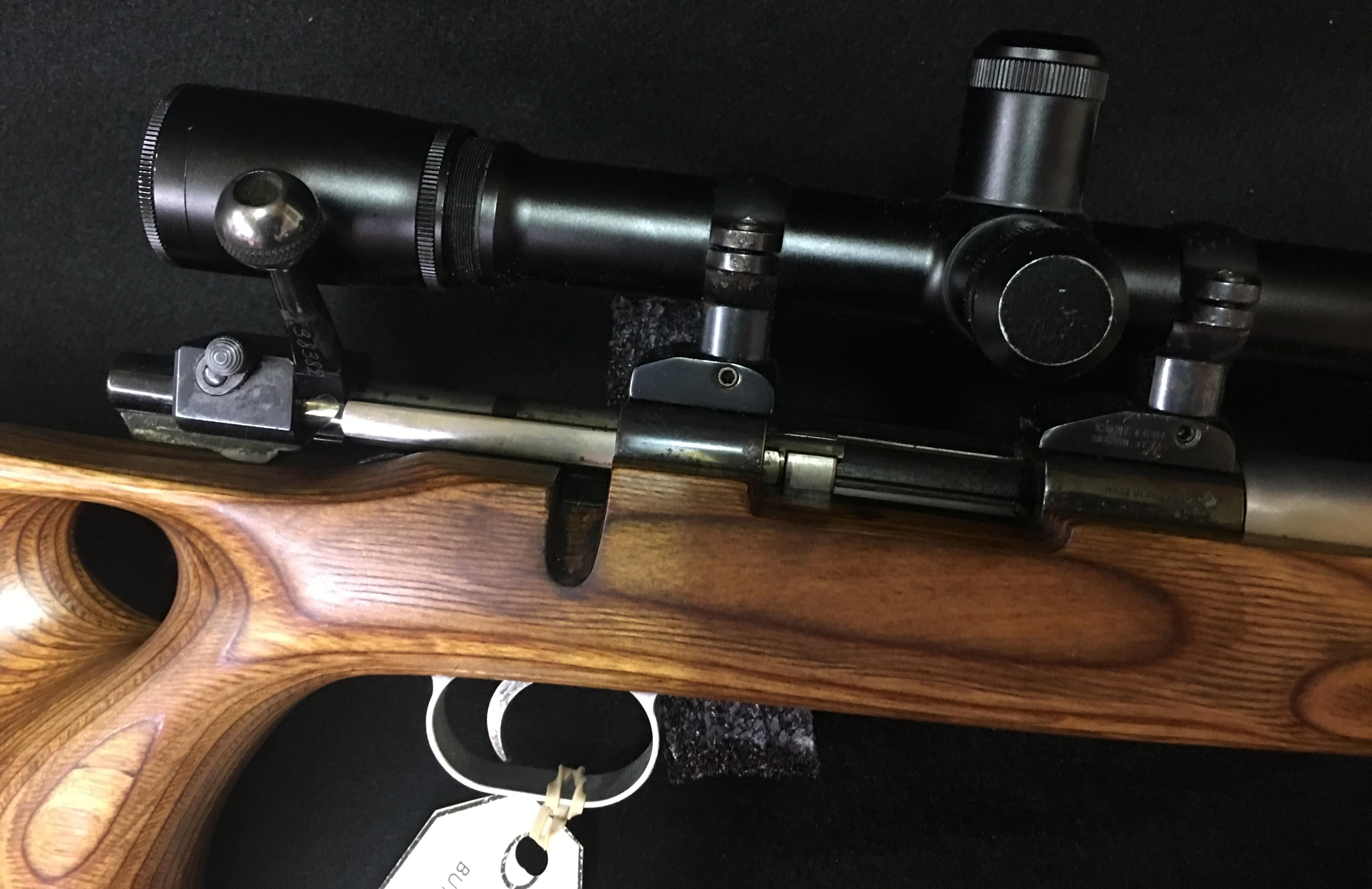 SAKO Riihimaki Lam w/Thumbhole w/Weaver Scope