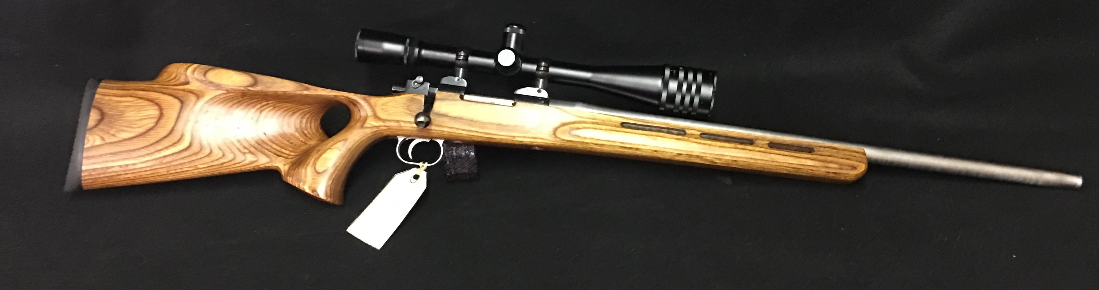 SAKO Riihimaki Lam w/Thumbhole w/Weaver Scope