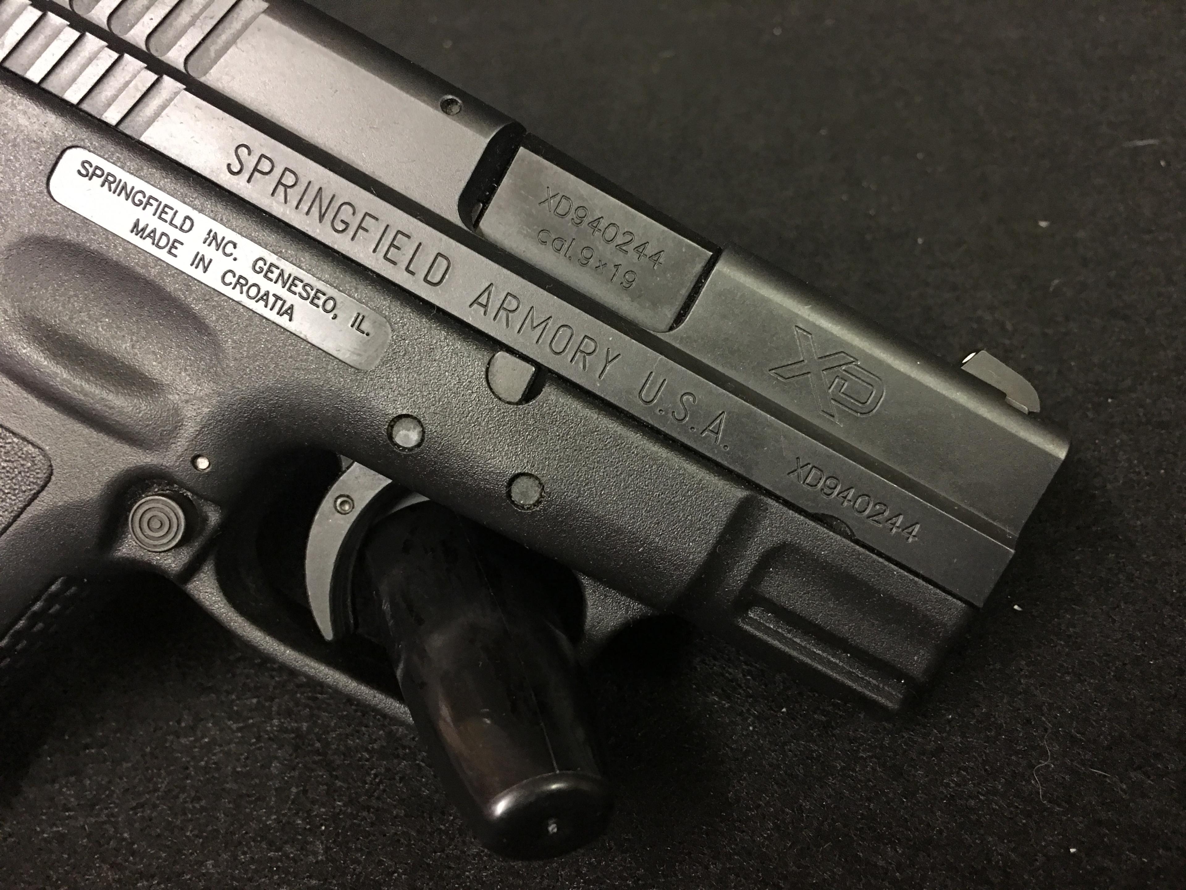 Springfield XD-9 Cal 9x19 Sub-Compact