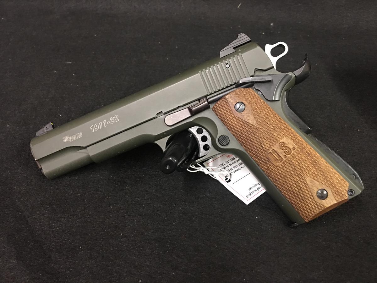 Sig Sauer 1911-22 Cal .22 LR HV