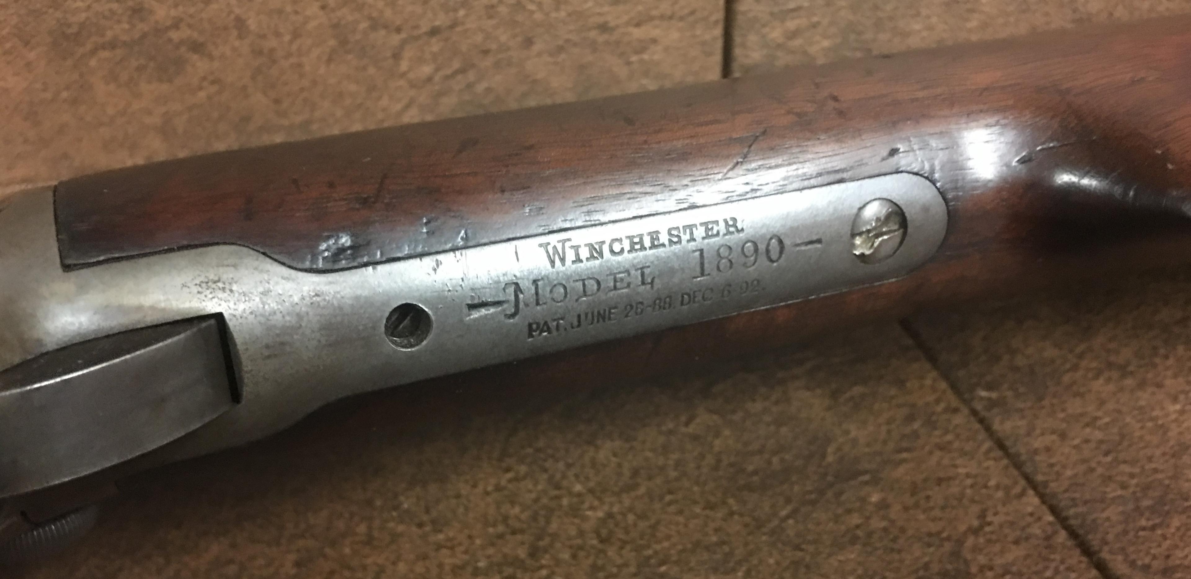 Winchester1890 .22 Short