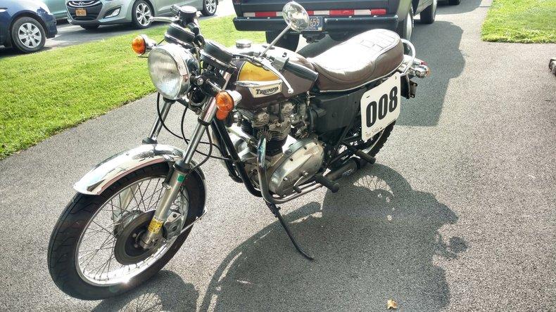 1978 Triumph Bonneville Motorcycle