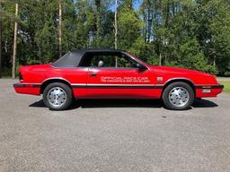 1987 Chrysler LeBaron Indy Pace Car