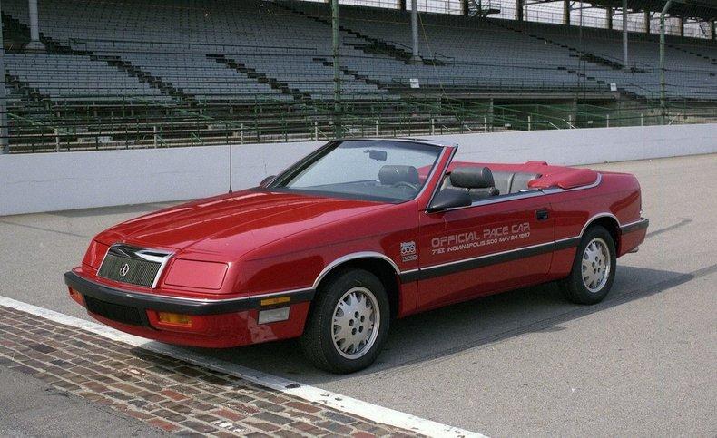 1987 Chrysler LeBaron Indy Pace Car